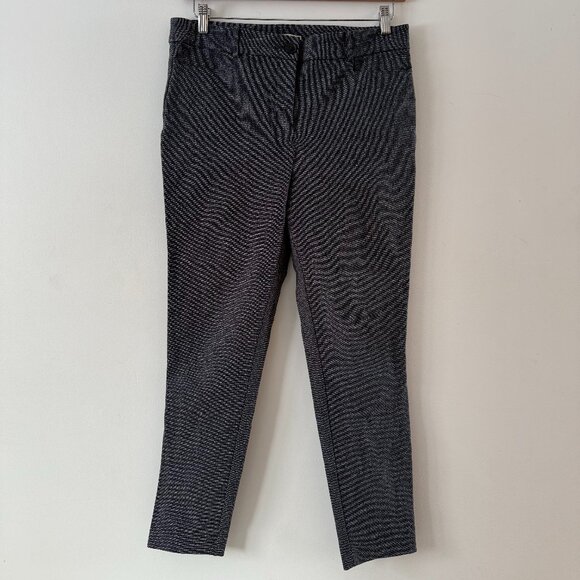 LOFT Women's Sutton Skinny gray pants size 10 - Picture 1 of 7